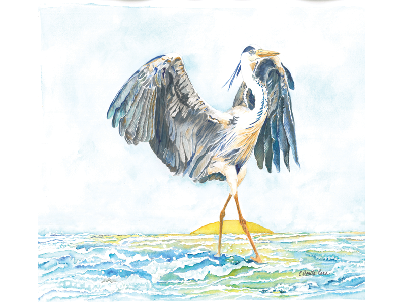 Heron Dancer